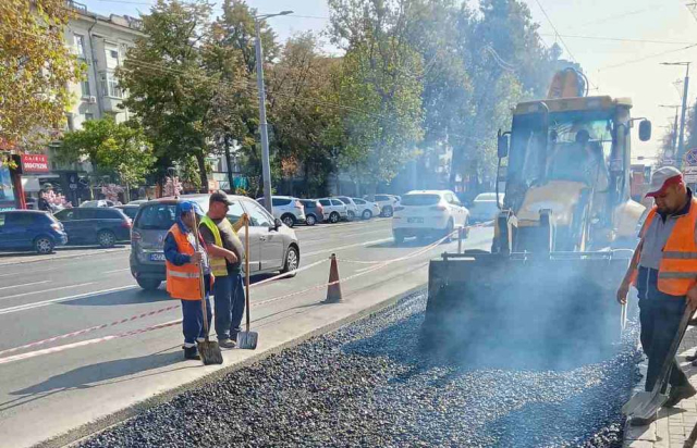 Lucrări de reparație și întreținere a infrastructurii rutiere executate pe parcursul săptămânii trecute