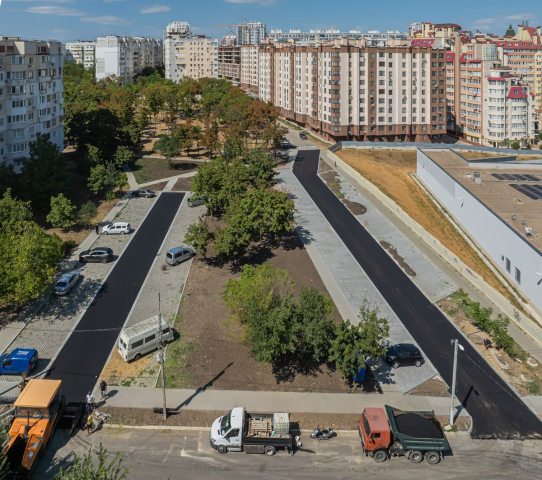 В секторе Чеканы обустроено около 80 новых парковочных мест