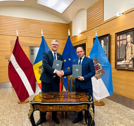 Chisinau and Riga initiated the process of bilateral cooperation