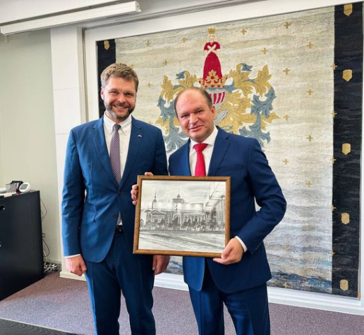 General Mayor had a meeting with the Mayor of Tallinn