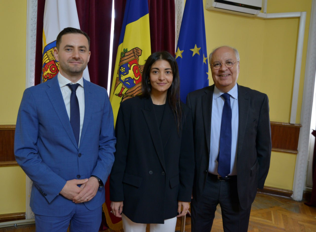 Ambasadorul Regatului Maroc în România și în Republica Moldova, E.S. Hassan Abouyoub, a efectuat o vizită la Primăria Chișinău