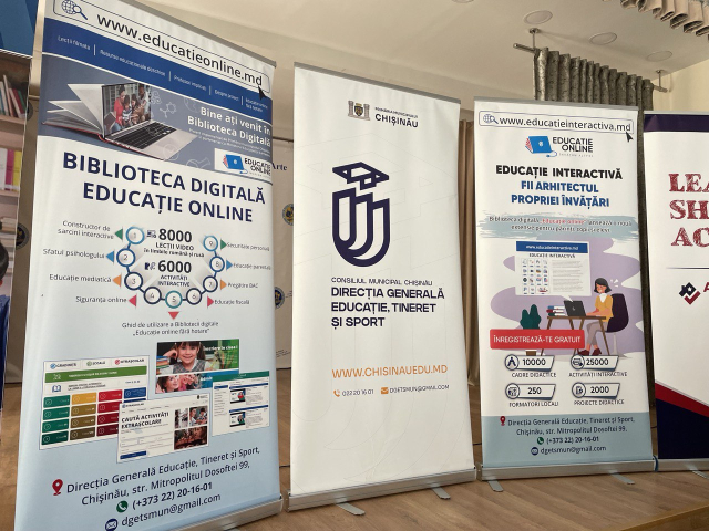 Summit-ul Școlar Moldo - American „Conectați prin știință”.