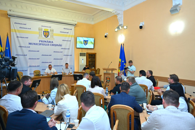 Ședința Consiliului Municipal Chișinău