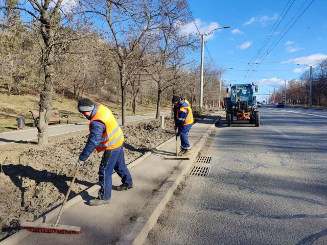 Lucrări de reparație și întreținere a infrastructurii rutiere din municipiul Chișinău, executate în perioada: 13-19.02.2023