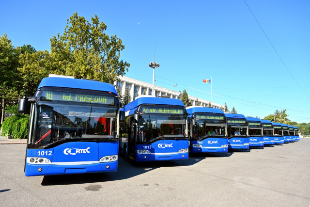 Municipalitatea continuă procesul de modernizare a transportului public din Capitală