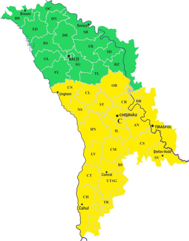 ​​​​​​​ATENȚIE: Cod Galben de instabilitate atmosferică