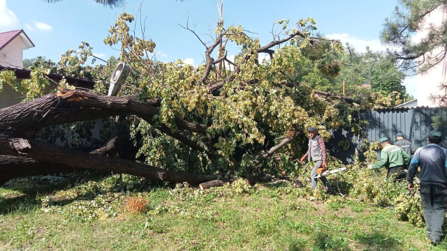 Avertizarea meteo de ploi și vânt puternic rămâne în vigoare și pentru zilele următoare