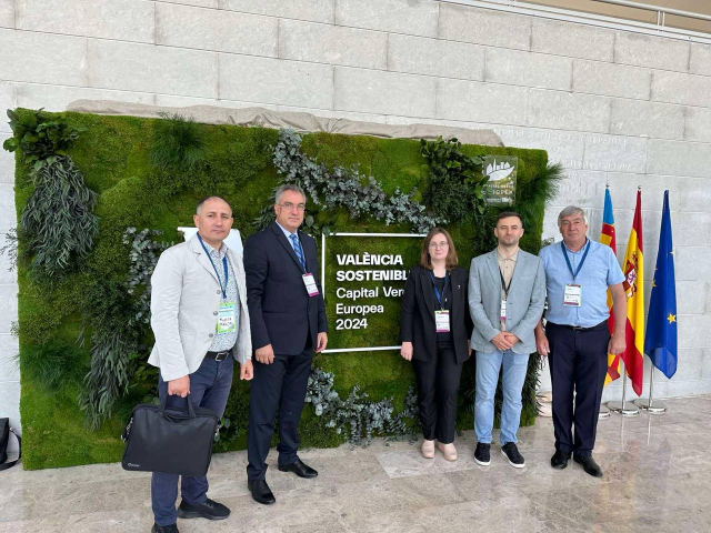 Viceprimarul Ilie Ceban participă la „European Urban Resilience Forum” și „Valencia Cities Climate Week”, desfășurate la Valencia, Spania