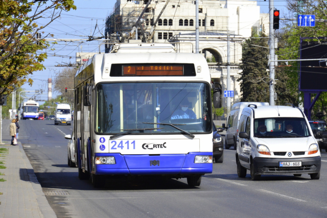 <span style=color:red>Important!</span> Începând de marți, transportul public municipal, troleibuze și autobuze, a revenit la regimul obișnuit de activitate