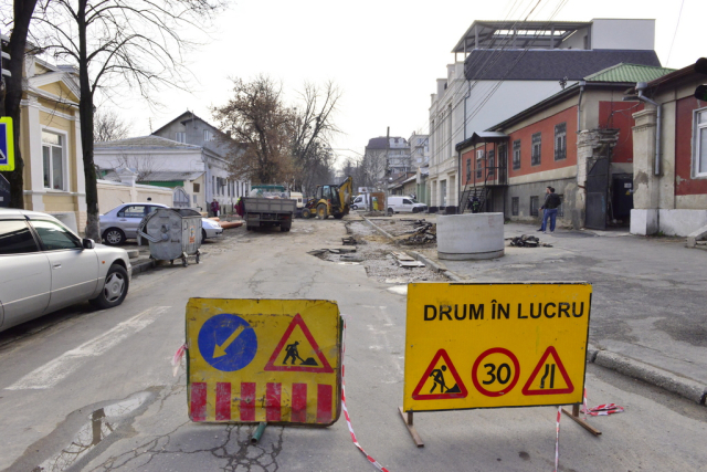 Suspendare traficului rutier pe str. Vlaicu Pârcălab