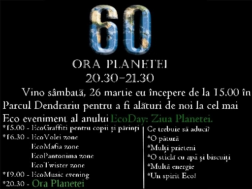 Chişinăul susţine acţiunea „Ora planetei”  