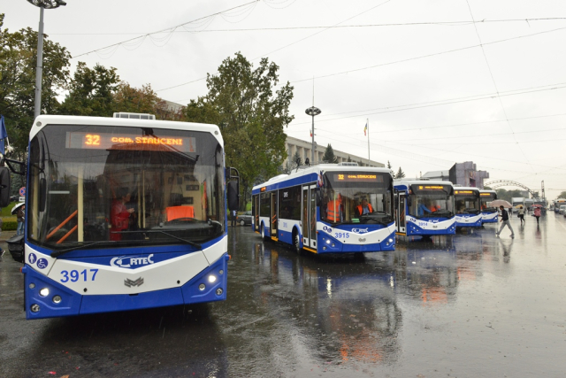 La Chişinău au fost lansate 2 rute noi de troleibuz 