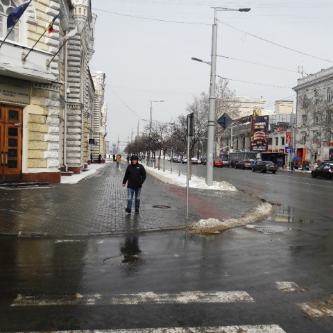 Situaţia în municipiul Chişinău, ca urmare a condiţiilor meteo 