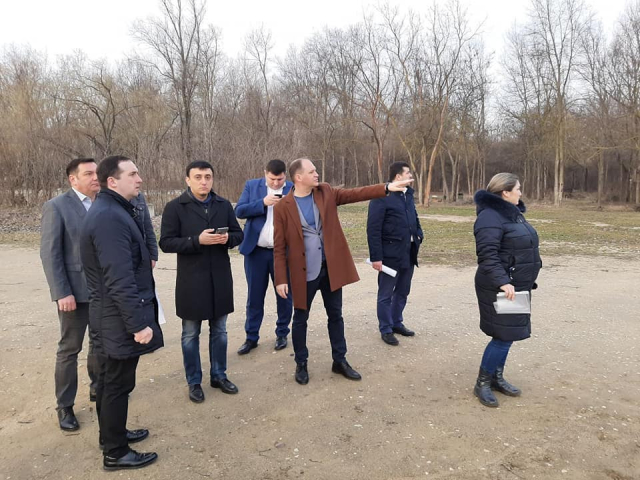 Primarul general, Ion Ceban, a mers în inspecție în Parcul „La Izvor", ce urmează a fi reabilitat 