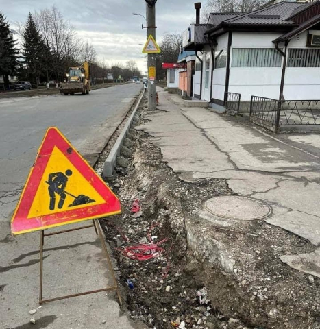 Lucrări de reabilitare a infrastructurii pietonale din capitală