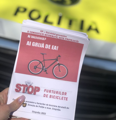 Municipalitatea se alătură campaniei „Stop, furturilor de biciclete!"