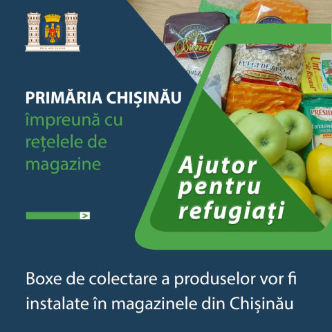 Boxe de colectare a produselor în toate magazinele din Chișinău