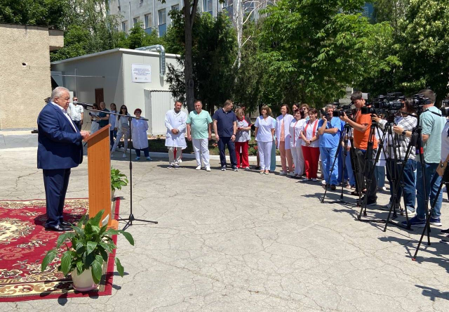 Inaugurarea Secției Imagistică și Radiologie a IMSP SCM „Sfântul Arhanghel Mihail” (VIDEO)