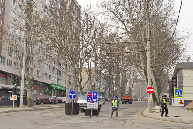 Restricționarea traficului rutier pe anumite străzi din capitală