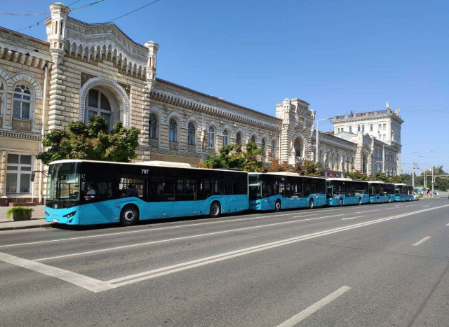 Rutele municipale de transport public vor fi suplinite cu noi unități, din contul loturilor achiziționate în anul curent 