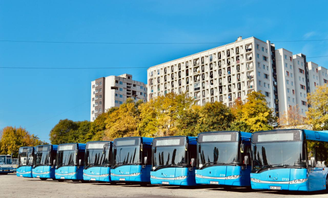 Primele 8 autobuze SOLARIS Urbino - 18, achiziționate recent din Suedia, au ajuns la Chișinău