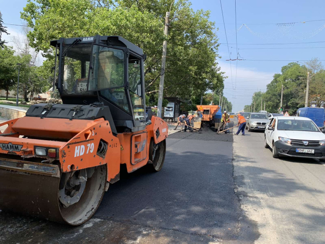 Program zilnic privind lucrările de întreținere a infrastructurii rutiere din capitală