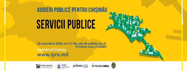 Audieri publice pentru Chișinău 