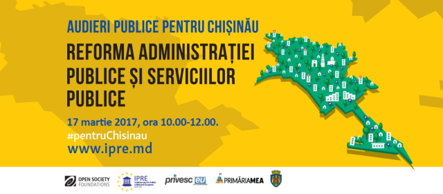 Audieri publice pe tema reformei administrației publice locale și serviciilor publice 