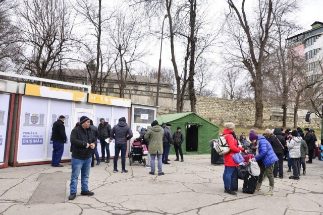 Circa 900 de refugiați sunt cazați în cadrul Centrului de triere si plasament de urgentă 