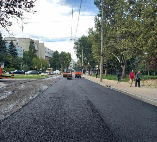 Lucrări de întreținere a infrastructurii rutiere din municipiul Chișinău, executate pe parcursul săptămânii 19-25 septembrie 2022