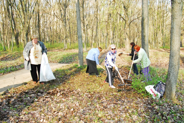 Desfăşurarea campaniei de salubrizare de primăvară