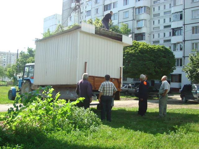 Evacuarea gheretelor din str. Alecu Russo