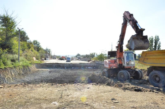 Construcția stației de tratare a levigatului la gunoiștea din str. Uzinelor din Chişinău