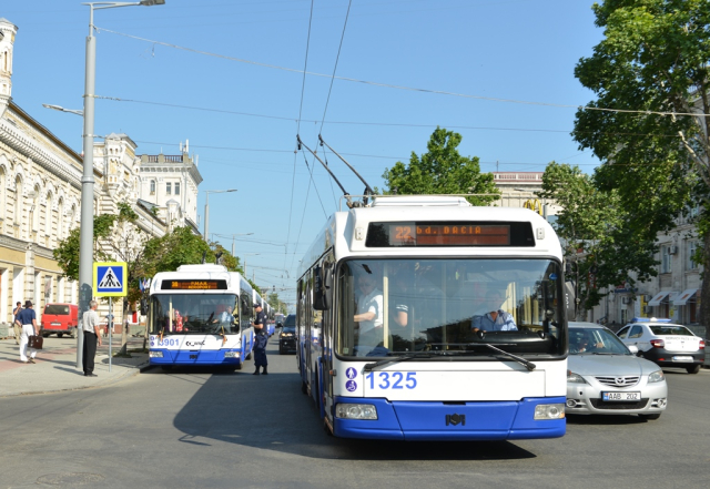 Circulaţia transportului public în zilele de 30 septembrie 2017 şi 1 octombrie 2017 (Maratonul Internaţional Chişinău, ediţia a III-a)