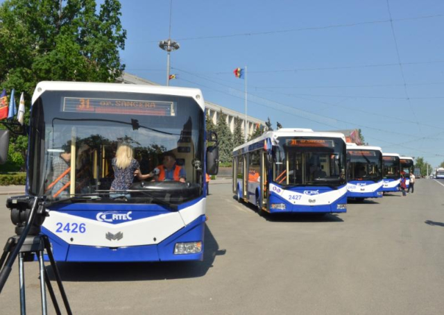 La Chişinău a fost lansată o nouă linie de troleibuz 