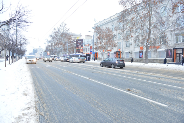 Situația în oraș privind deszăpezirea și circulația transportului public 

