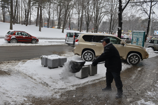 0ra 14.00: Situaţia în oraş, ca urmare a condiţiilor meteo