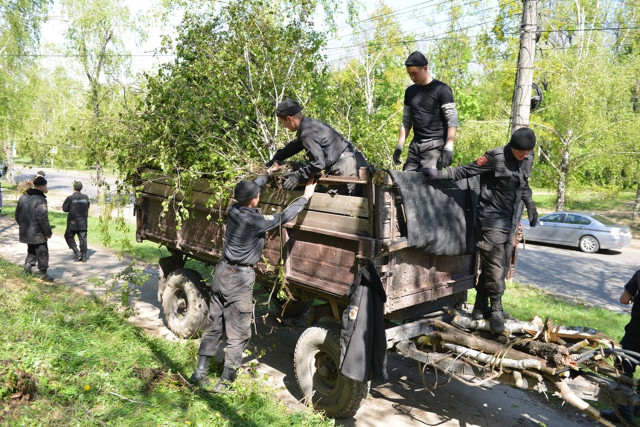 Ora 10.00: Lucrări de intervenţie pentru lichidarea consecinţelor calamităţilor naturale 
