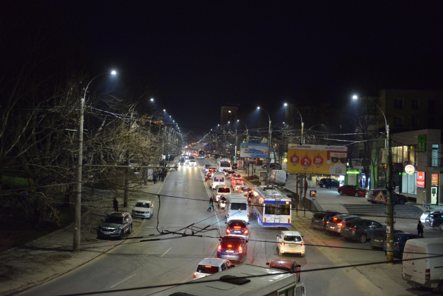 Reabilitarea iluminatului public pe strada Kiev, sectorul Râșcani