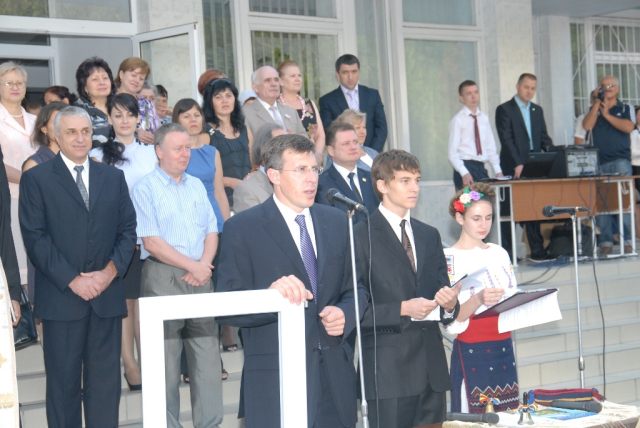 Primarul general a participat la careul solemn de 1 Septembrie de la liceul „Ion Creangă” 