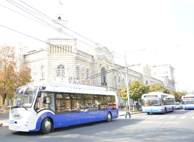 Asamblarea troleibuzelor la Chișinău