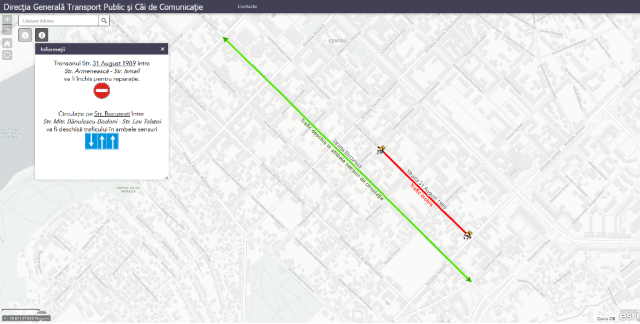 Atenție șoferi: Suspendarea traficului rutier pe str. 31 august 1989