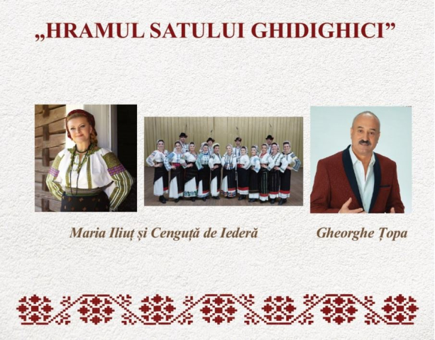 Pe 14 octombrie își sărbătoresc hramul și localitățile suburbane: Vatra, Ghidighici și Cruzești, iar Primăria Chișinău le organizează recitaluri cu interpreți autohtoni