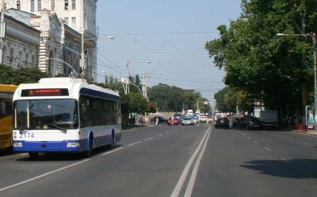 Achiziţionarea anvelopelor pentru troleibuzele Regiei Transport Electric Chişinău  