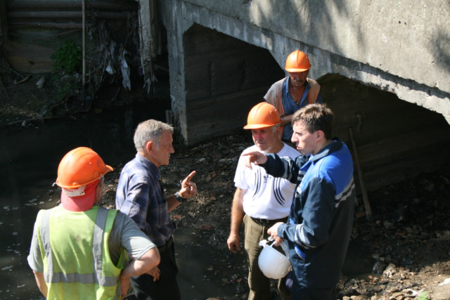 Reconstrucţia reţelei pluviale din zona Gării Feroviare