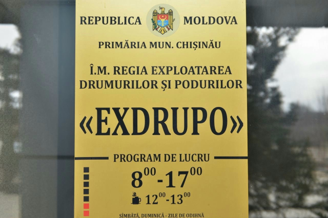 Întreprinderea municipală „EXDRUPO" are un nou șef interimar