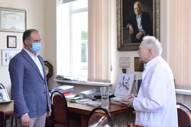 Academician Gheorghe Paladi, honored by the Chisinau City Hall

