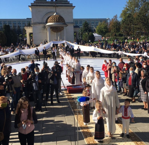 Inaugurarea sărbătorii Hramul orașului Chișinău