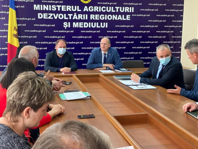 Ședință de lucru comună a Primăriei Chișinău și Ministerul Agriculturii, Dezvoltării Regionale și Mediului