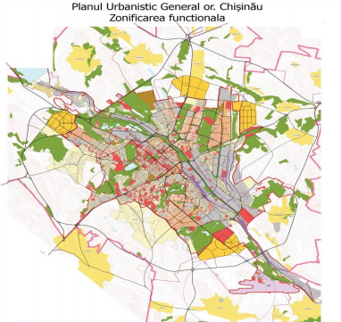 Licitație repetată pentru contractarea serviciilor de reactualizare a Planului Urbanistic General al orașului Chișinău  